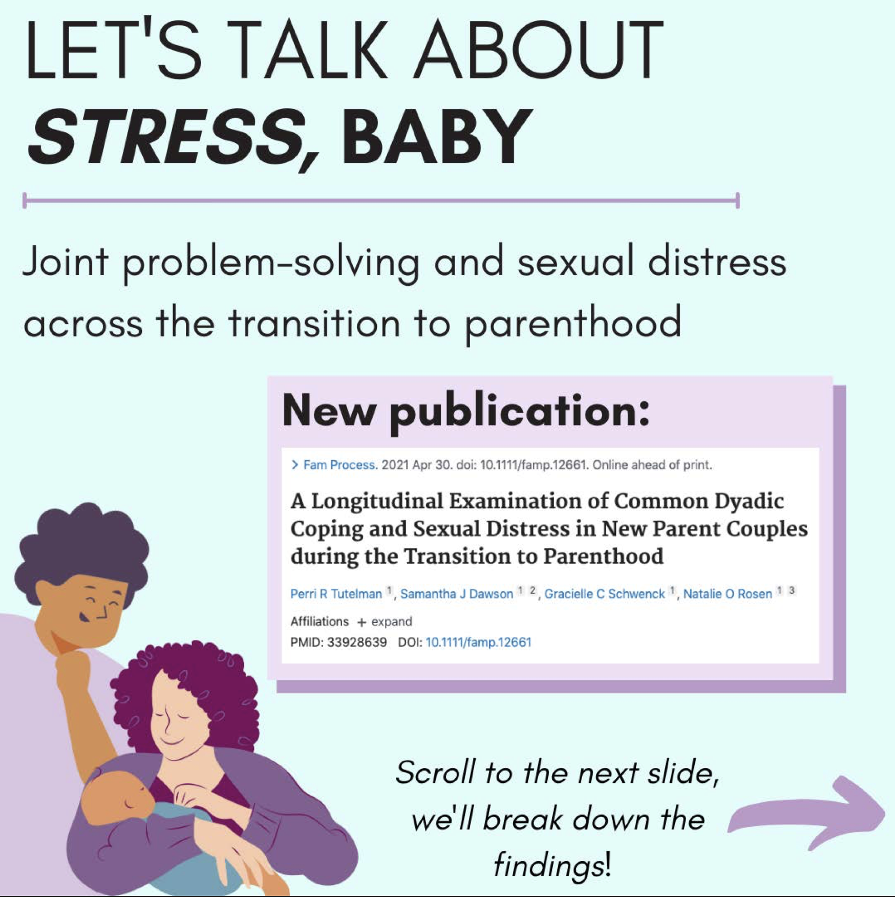 Infographic – Let’s talk about stress, baby